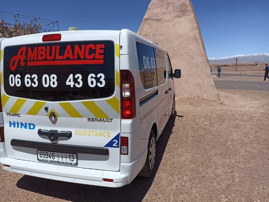 Assistance Codino – Ambulance médicalisée au Maroc, service d’urgence et transport sanitaire 24h/24.